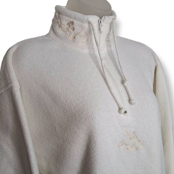 Victoria's Secret Country Vintage 90s Oversized Fleece Pullover size Small RARE - Picture 5 of 6